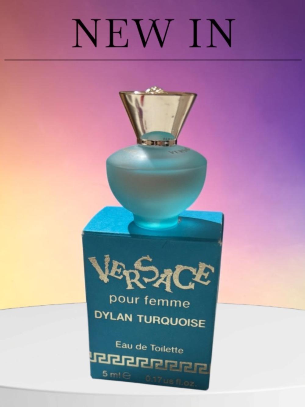 Versace Dylan Turquoise Pour Femme EDT Dabber 5 ml / 0.17 oz